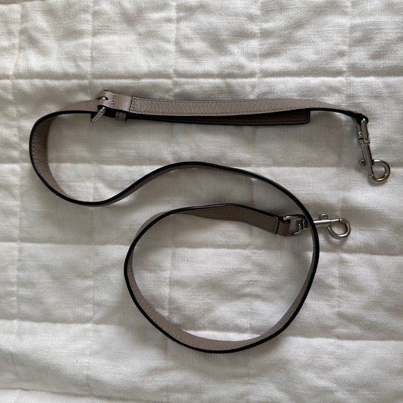 Tory Burch Frida Nude-Pink Pebbled Leather Top Handle Satchel Shoulder p… - Picture 9 of 11